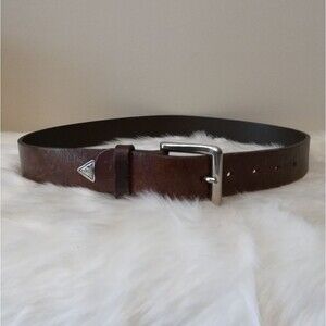 GUESS Logo Leather Belt